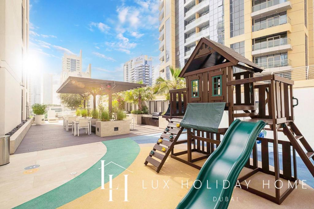Lux Contemporary Suite With Full Marina View 6 Дубай Экстерьер фото