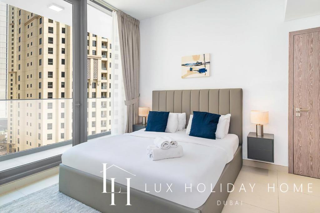Lux Contemporary Suite With Full Marina View 6 Дубай Экстерьер фото